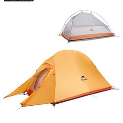 Naturehike Cloud-Up 1 Person Tent, Lightweight Backpacking Tents for One Man, Waterproof Ultralight One Person Tent for Camping Hiking Backpacking