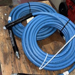 4300 psi max Pressure Washer Hose 50’  $150 each 