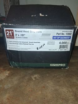 Interchange Pro 21° Round Head Strip Nails 3" x .131" 4,000ct
