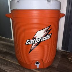 Gatorade 5 gallon orange water cooler