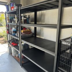 Heavy Duty Garage Shelvels 5 Tier.