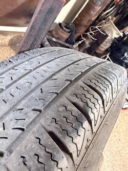 Spare tire and jack