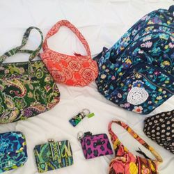 Vera Bradley Lot of 9 Pieces Make Offer