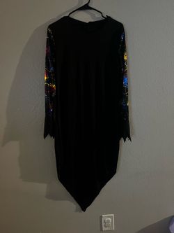Black Halloween Witch Costume Dress