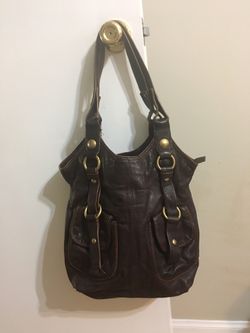 Via Spiga Large Leather Tote Bag Purse 