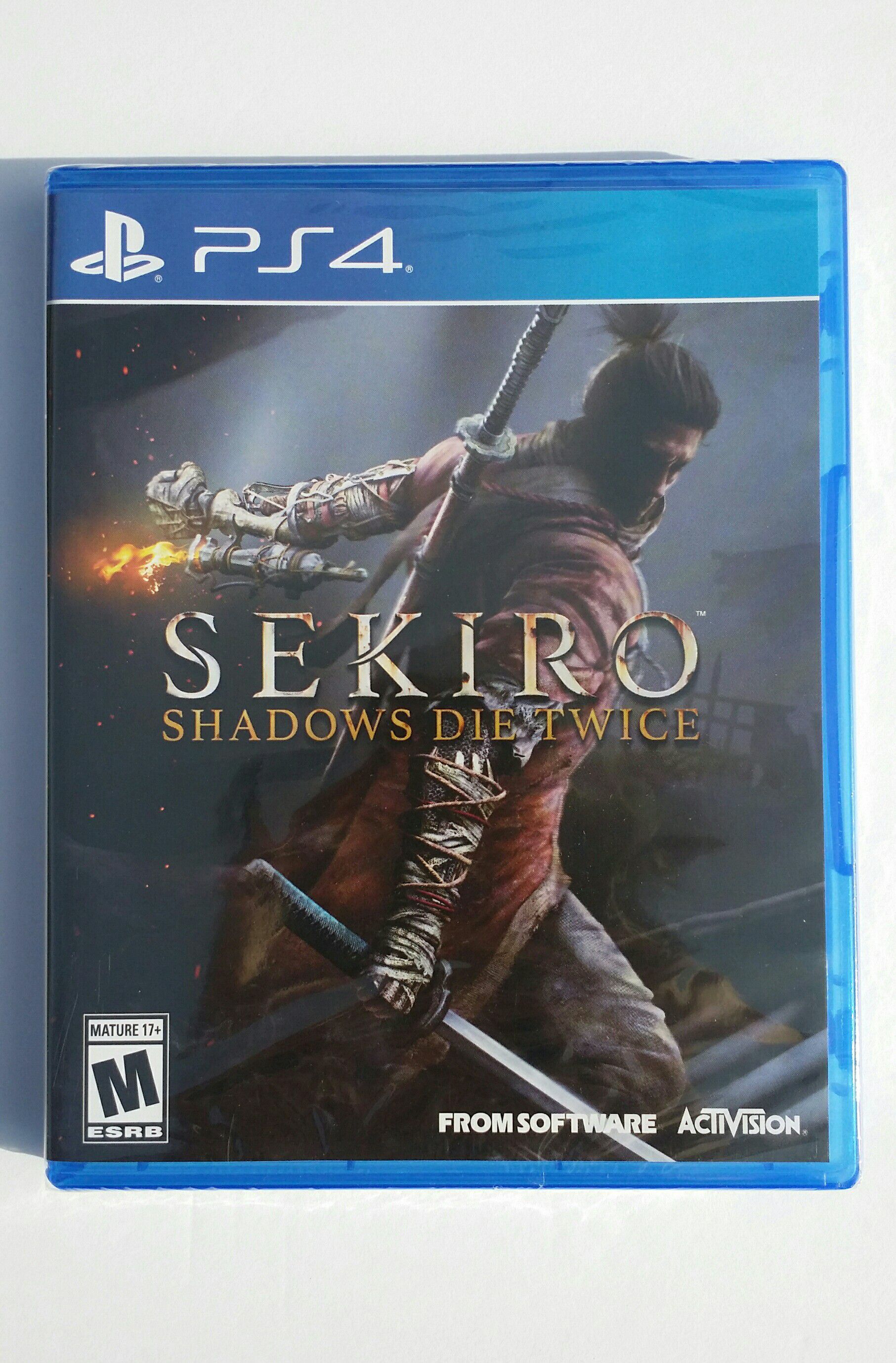 Sekiro Shadows Die Twice Sony PlayStation 4 BRAND NEW UNOPENED SEALED🏮🎎🎏👲