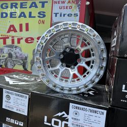 🚨🚨LOCK Rines New Commando 17x9  6 - 139 .7 For Any Toyota Tacoma 