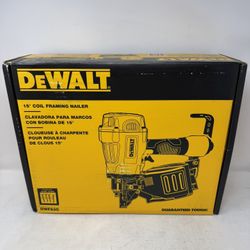DEWALT DWF83C Pneumatic 15° Coil Framing Nailer