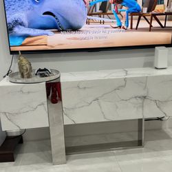 Modern Luxury Dining Set + TV Console – $1,750