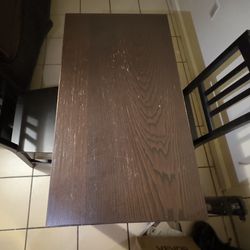 Wooden Dining Table with Chairs