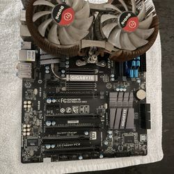Motherboard Processor Ram Heat Sink