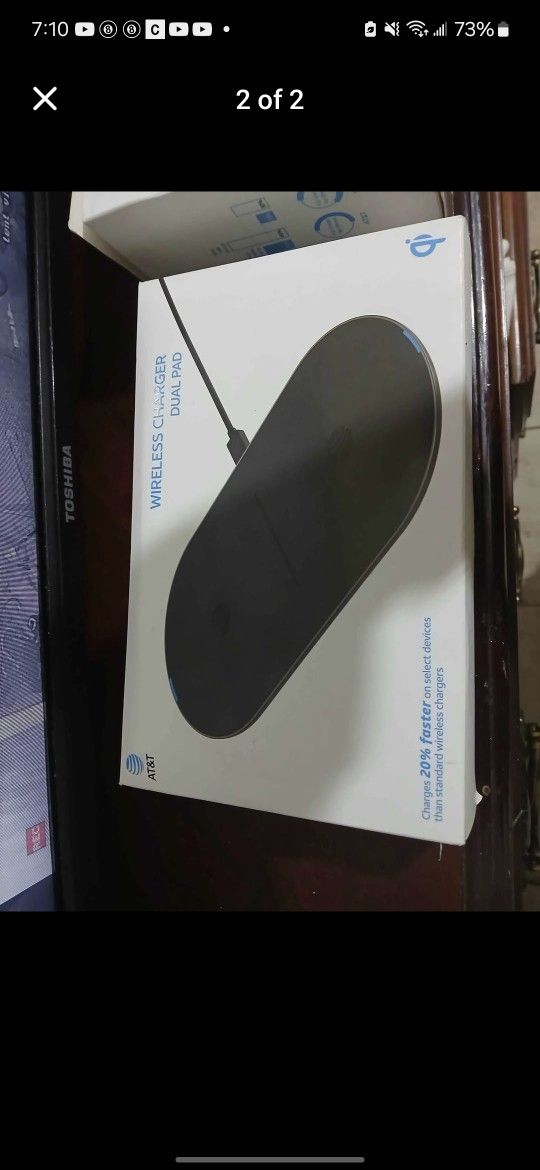 AT&T Fast Charge Dual Wireless Charging Pad