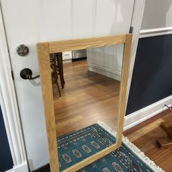 Wooden Framed Mirror