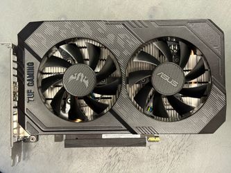 USED IN GOOD CONDITION W/ TEST REPORT - ASUS TUF Gaming GeForce GTX 1660 Ti 6G EVO - (Refurbished)