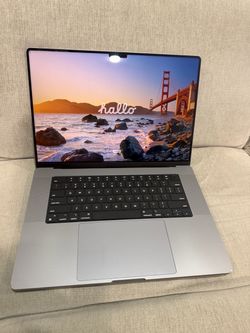 MacBook Pro 16” m1 1Tb ssd 16gb ram