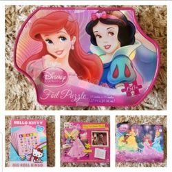 Disney princess Games/puzzle/bingo 