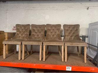 4 pc dining set chairs , new $200 obo