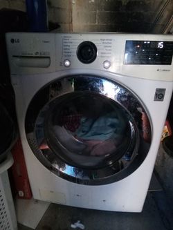 LG Front Load Washing Machine with Steam