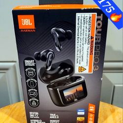🔥JBL Tour Pro 3 True Wireless Noise-canceling Earphones - Black
🔥 $175 Firm On Price,AUTENTIC JBL