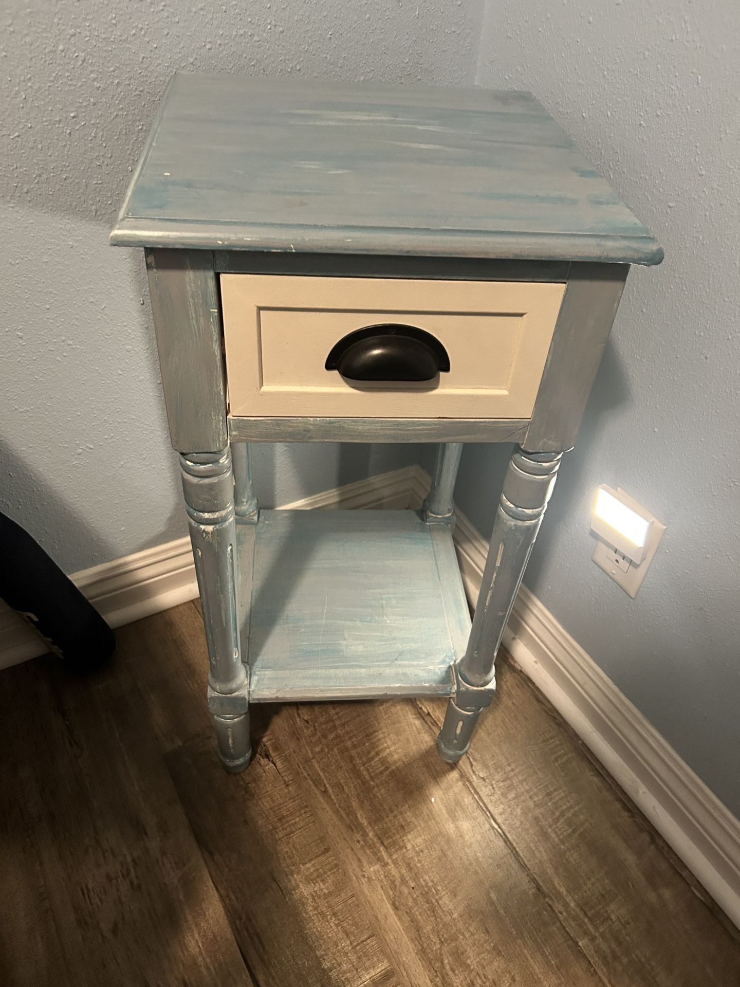 Wood End Table