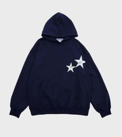 Star Color Contrast Hoodie AELFRIC EDEN Small