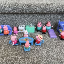 Lot Peppa Pig Figures