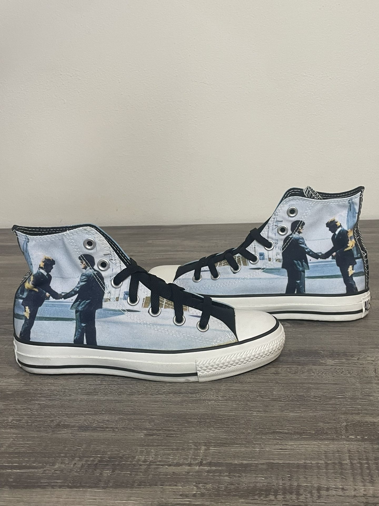 Converse Pink Floyd Shoes Rare Wish You Were Here Size Men 5/ Wm 7 Chuck Taylor