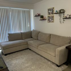 2 Piece L-Shaped Sectional with Left Arm Facing Corner Chaise