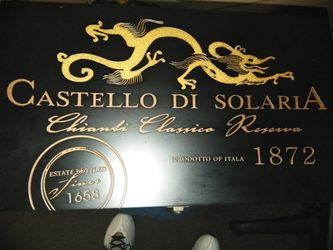CASTELLO DI SOLARIA CHIANTI CLASSICA RESERVA GIFT BIX