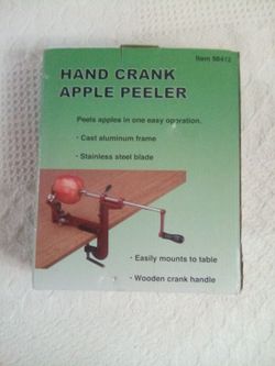 New Hand Crank Apple Peeler NIB Harbor Freight 98412