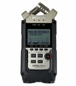 Zoom H4n Pro Portable 4-Track Recorder with 16GB SD Card - Stereo/4CH/MTR