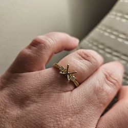 Gold Engagement Ring Setting