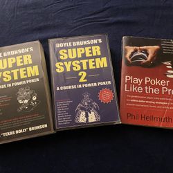 3 Books On Poker