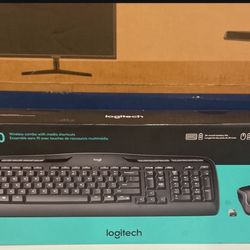 New In Box Mouse, keyboard And Computer Monitor 