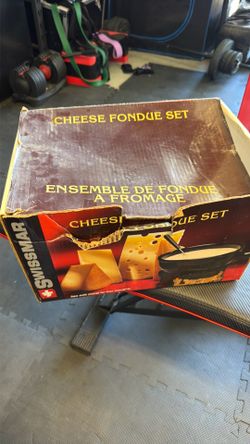 Swissmar cheese fondue set