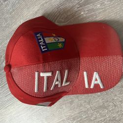 Red Italia Hat see pictures for details and feel free to ask questions and to offer