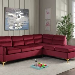 Vogue - Red Sectional

