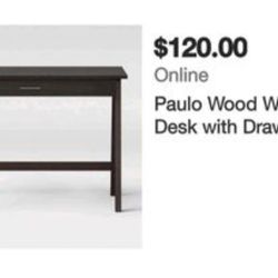 WOODEN DESK 