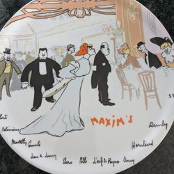 Maxim's Large Plate