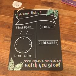 Reversible Chalkboard Sing