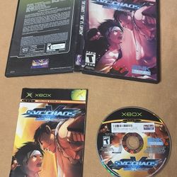 SNK vs. Capcom: SVC Chaos (Microsoft Xbox, 2004) Complete w/ Registration Card