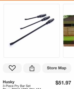 3-Piece Pry Bar Set