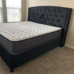 $699 Brand New King Bed Frame With Mattress (Read Description Below)