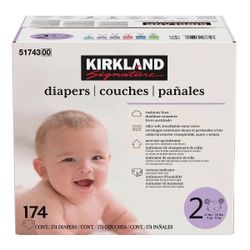 Kirkland Signature Size 2 Diapers 