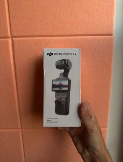 DJI osmo pocket 4