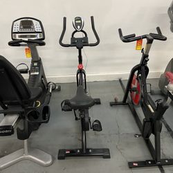 Alpha Sports Stationary Exercise Bike for Home Gym