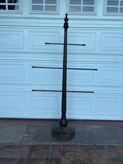 Antique towel rack or blanket holder