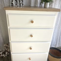 FABULOUS Tall Bohemian Rustic BOHO Solid Wood Dresser