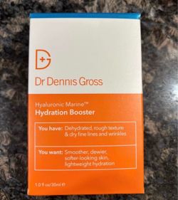NEW DR. DENNIS GROSS HYALURONIC MARINE HYDRATION BOOSTER FULL SIZE $30!!!