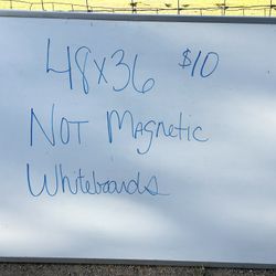 $10 EACH 48 X 36 NON MAGNETIC WHITEBOARDS 47Th Ave., And Dobbins In Laveen